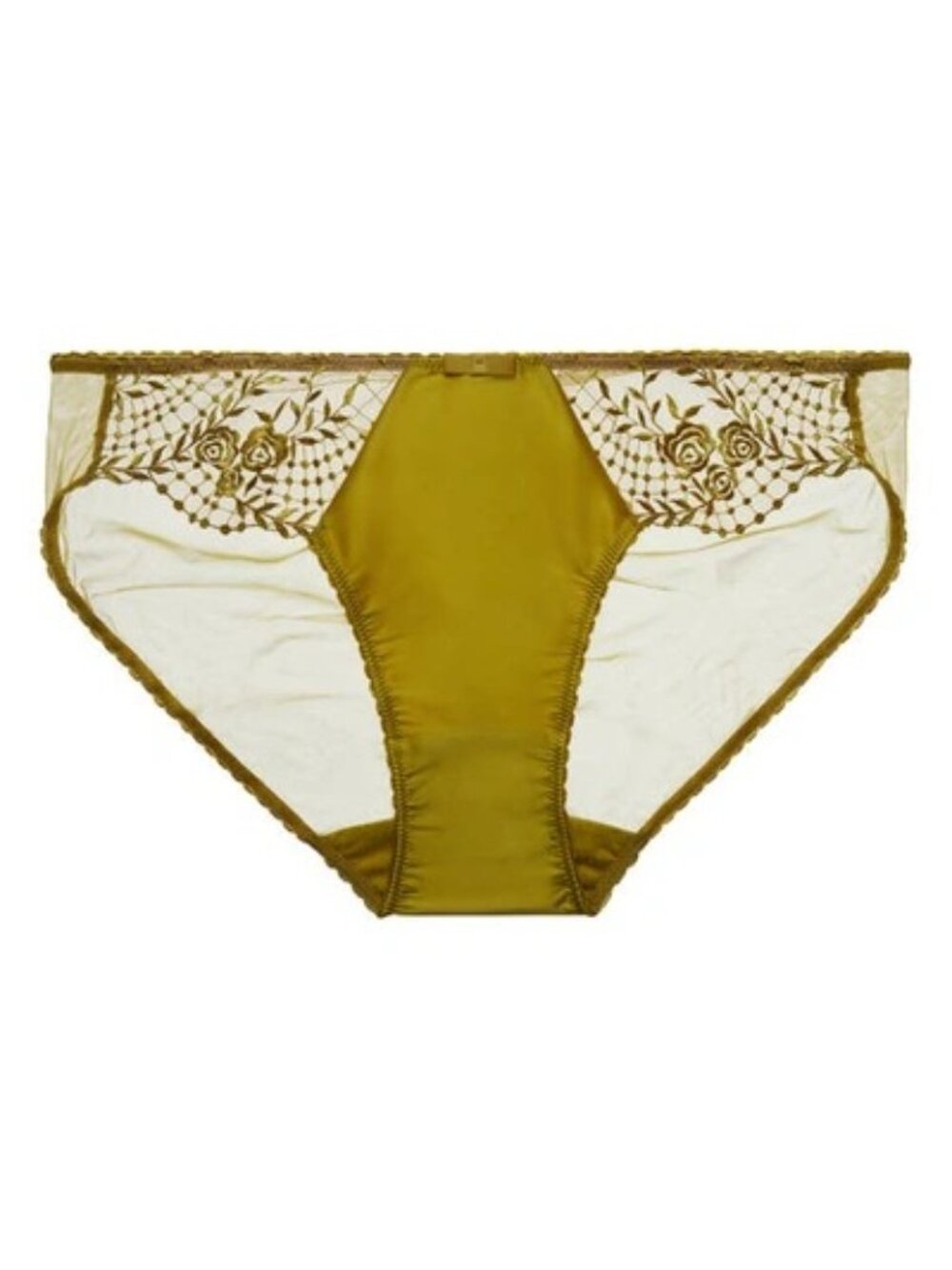 Dita Von Teese Chartreuse Julie's Roses Bikini, S